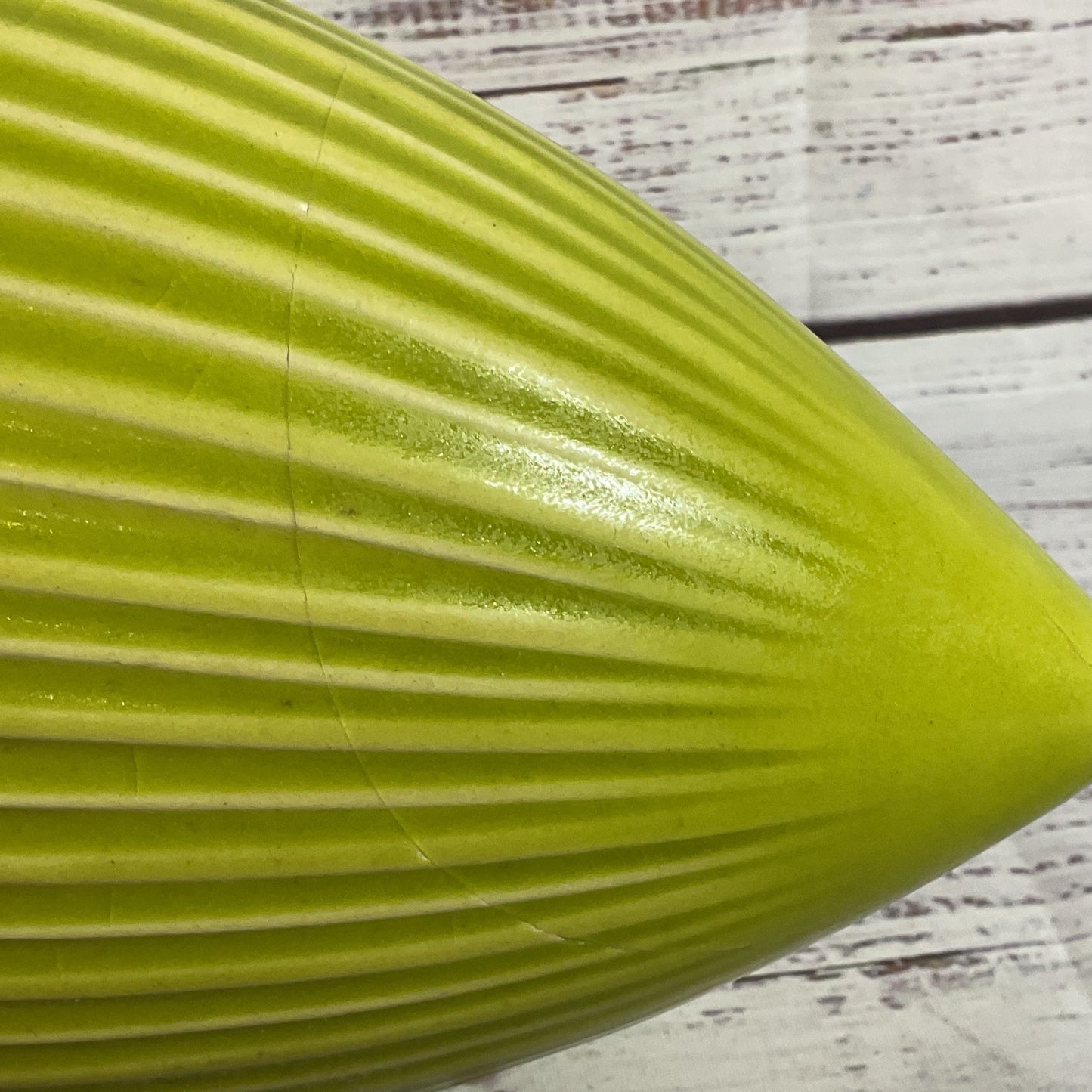 JONATHAN ADLER Puffer Blow Fish Green Menagerie Series Sculpture 9.25" (DAMAGED)