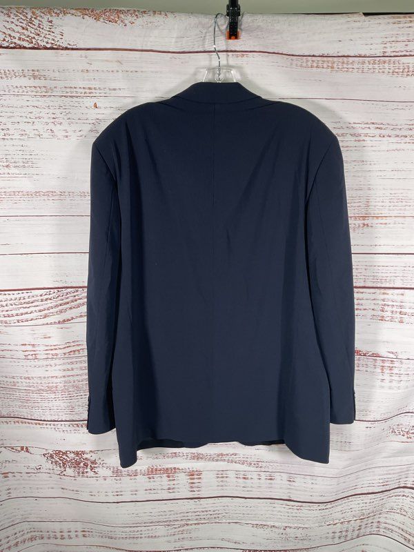 Hugo Boss Blazer Men's 42R Navy Blue Einstein Three Button Jacket Virgin Wool