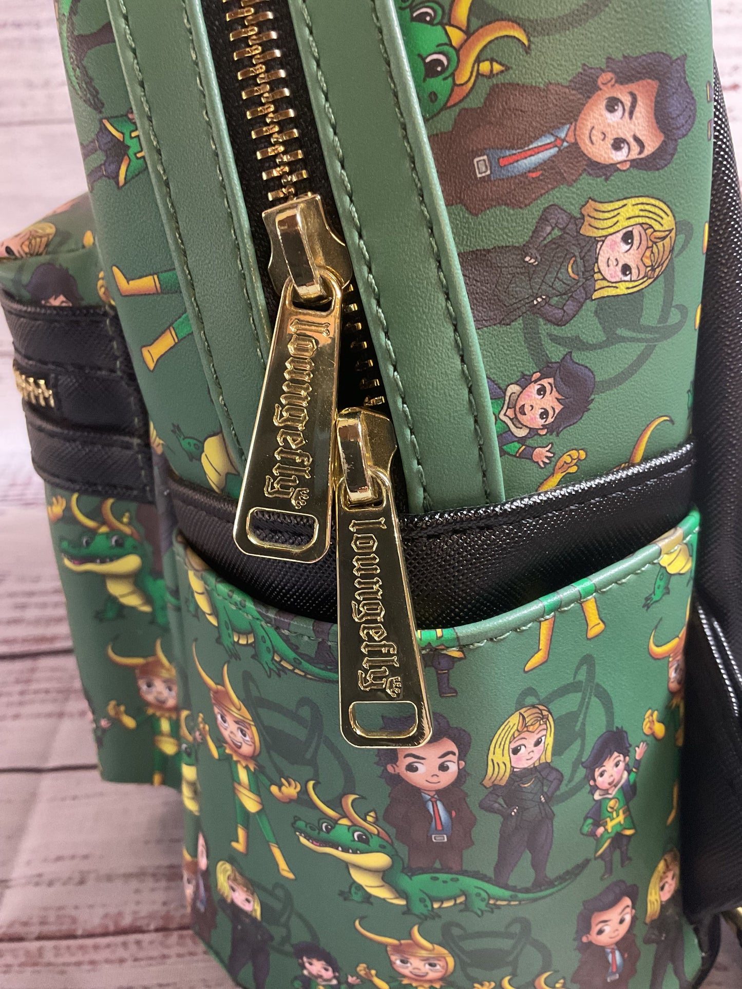 Loungefly Marvel Loki Versions Backpack
