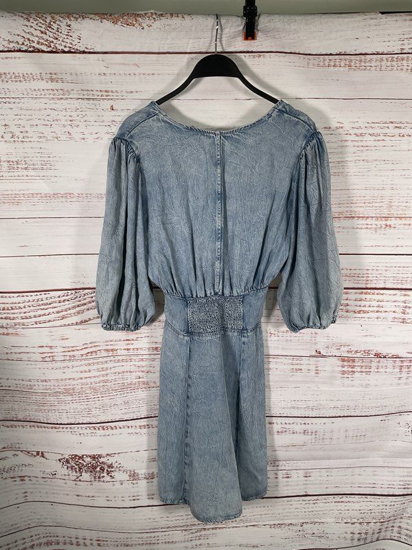 NWT ALLSAINTS Women's Nova Tencel Denim Dress Size 2
