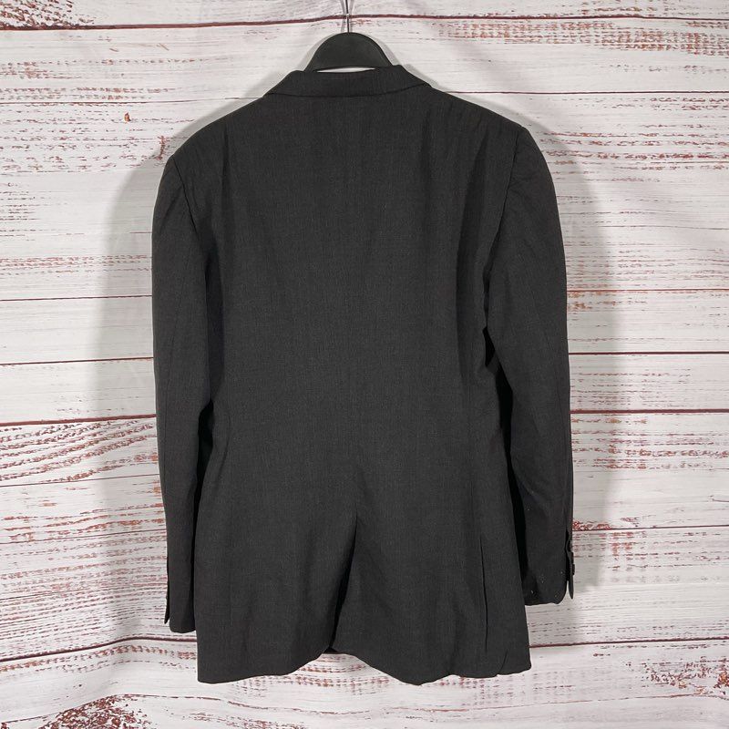 Gucci Gray Wool Blend 2 Button 3 Pocket Suit Jacket - Size 42