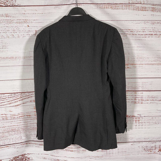 Gucci Gray Wool Blend 2 Button 3 Pocket Suit Jacket - Size 42