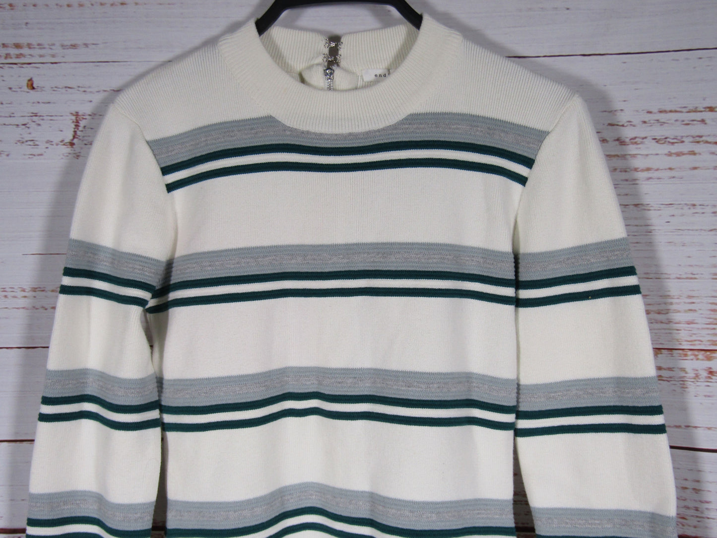 Endless Rose Women's Striped Knit Sweater Dress Size M