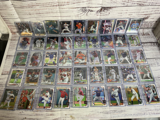 750+ MIXED LOT of Rookie Draft Bowman Chrome Heritage, Prospect Baseball Cards