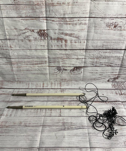 1990's CASIO Electronic Keyboard Drums Sound Sticks Vintage SS-1
