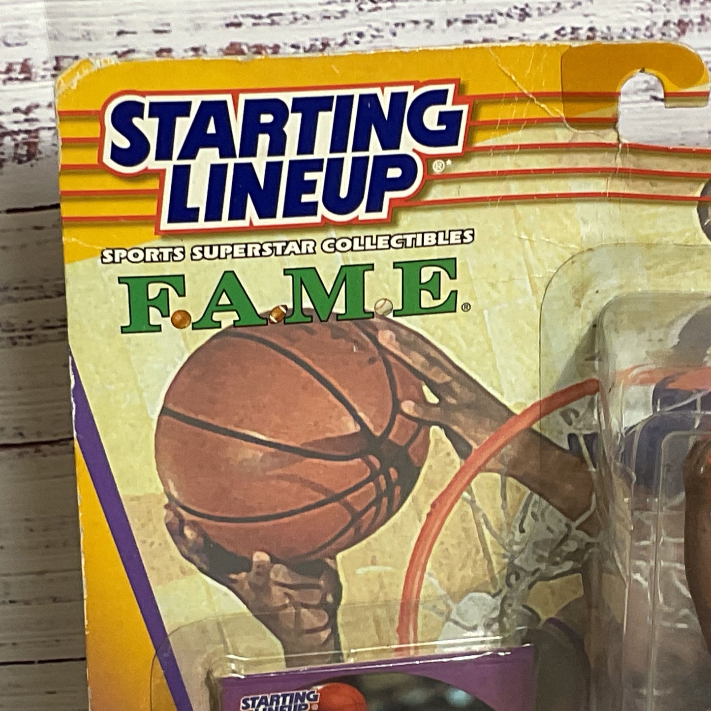 1998 HASBRO Starting Lineup F.A.M.E. Edition Patrick Ewing #33 Georgetown Hoyas