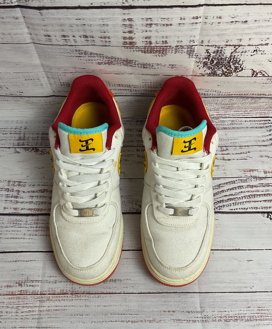 Nike Air Force 1 Low '07 LX Year of the Tiger White Athletic Shoe Women 7.5