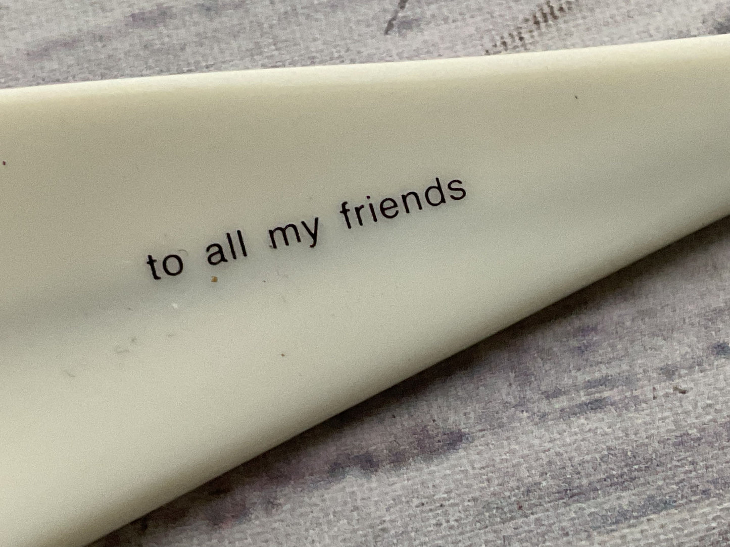 FAB Tru Dat! To All My Friends Women's White Chunky Sunglasses