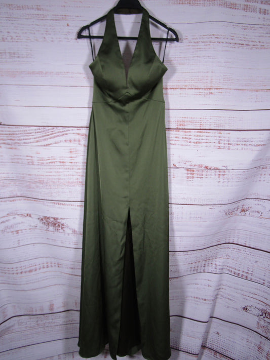 Vera Wang Bride Women's Green Dress Size 4