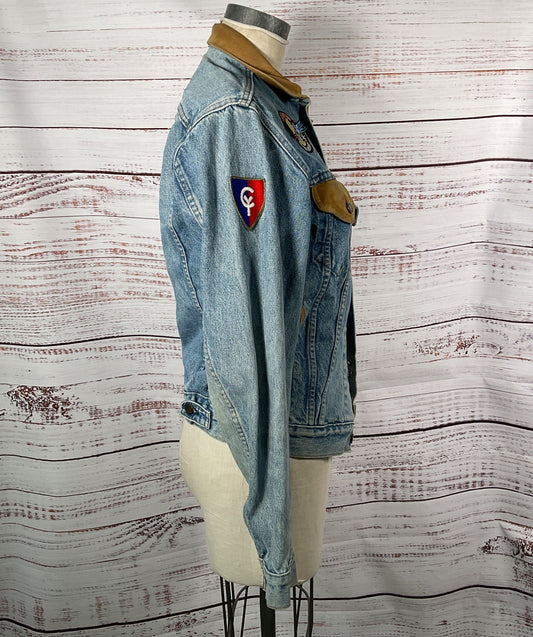 Levi Strauss Vintage Denim Jacket Blue 40L