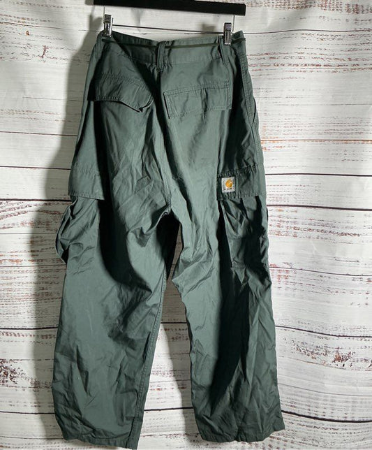 Men's Carharrt Green Pants AS IS Size 32