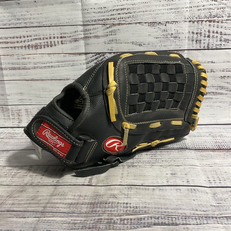 Rawlings RSS130C 13" Black Leather Softball/Baseball Glove