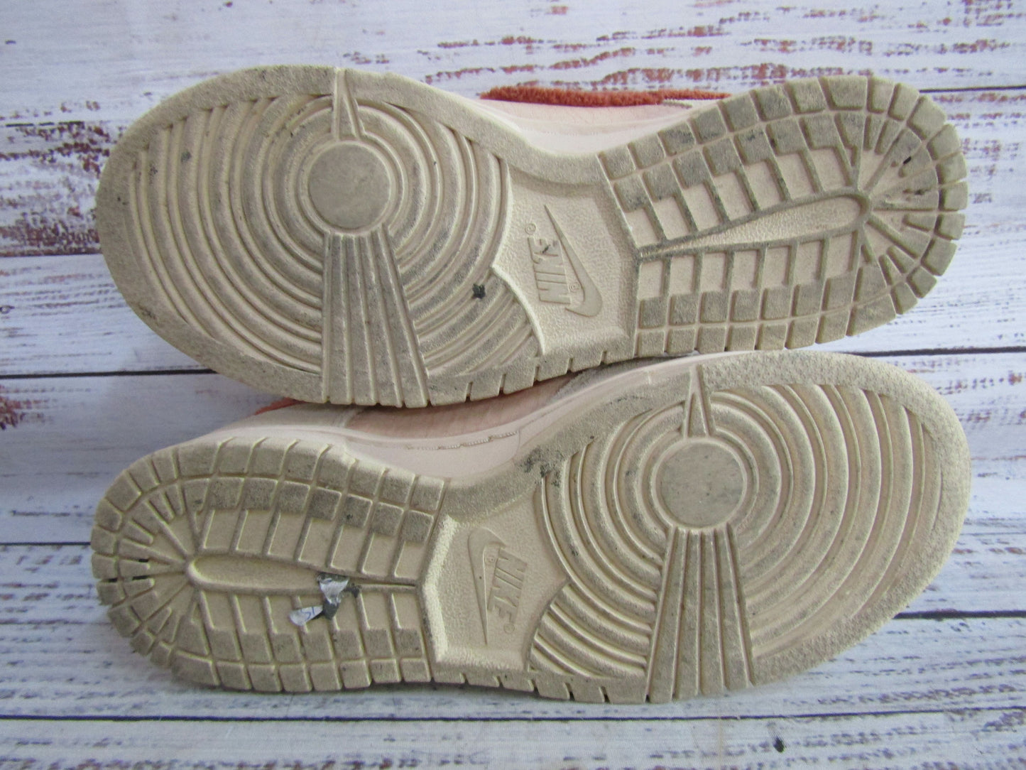 Nike Dunk Low Terry Swoosh Women's Low Top Sneakers Size 6 DZ4706-200