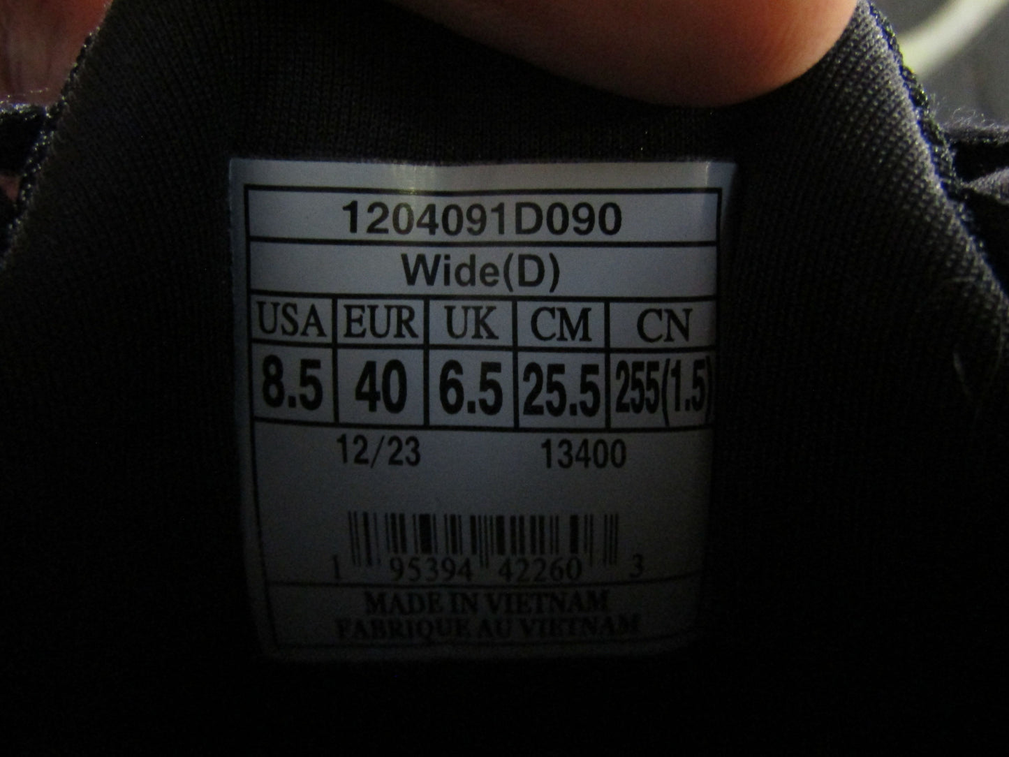 Glycerin GTS 21 Women's Black Running Shoes Size 8.5