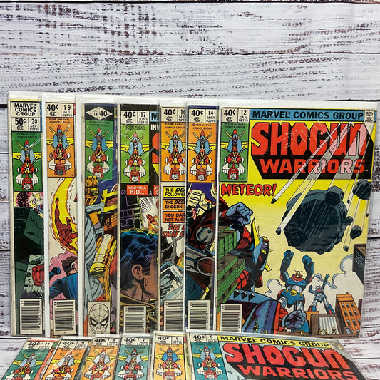 Shogun Warriors Marvel 5 9,11,12,14,16 20 Lot Of 13 Comic Books