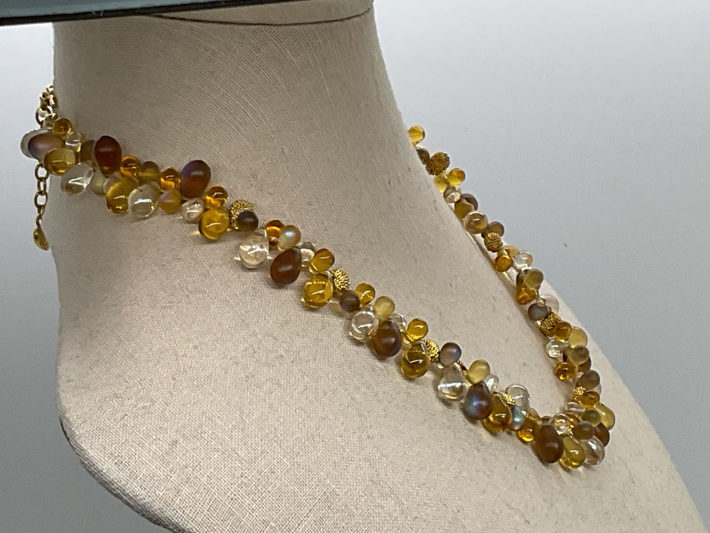 CAROLEE Multi Color Glass Beaded 16.5" Necklace