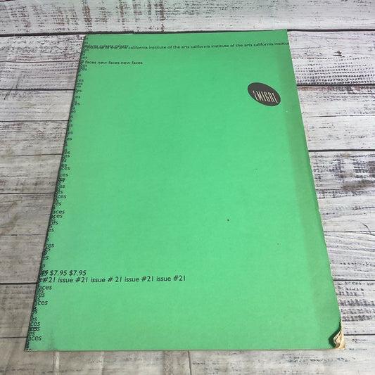 Vintage Emigre Issue No. 21 New Faces Typography Graphic Design Magazine 1992