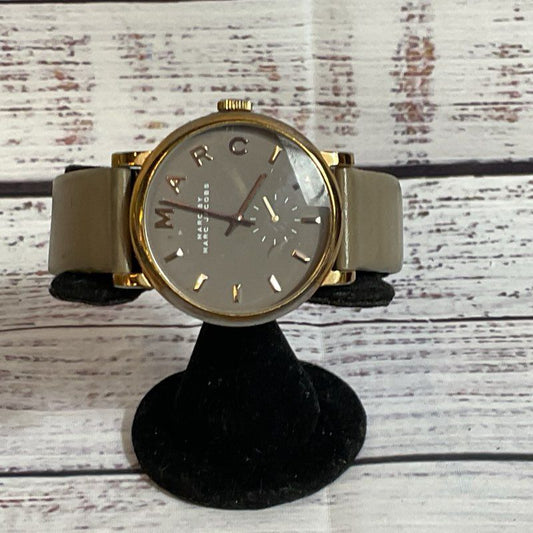 Marc By Marc Jacobs MBM1266 Baker Watch Women's Gold Tone Leather Watch