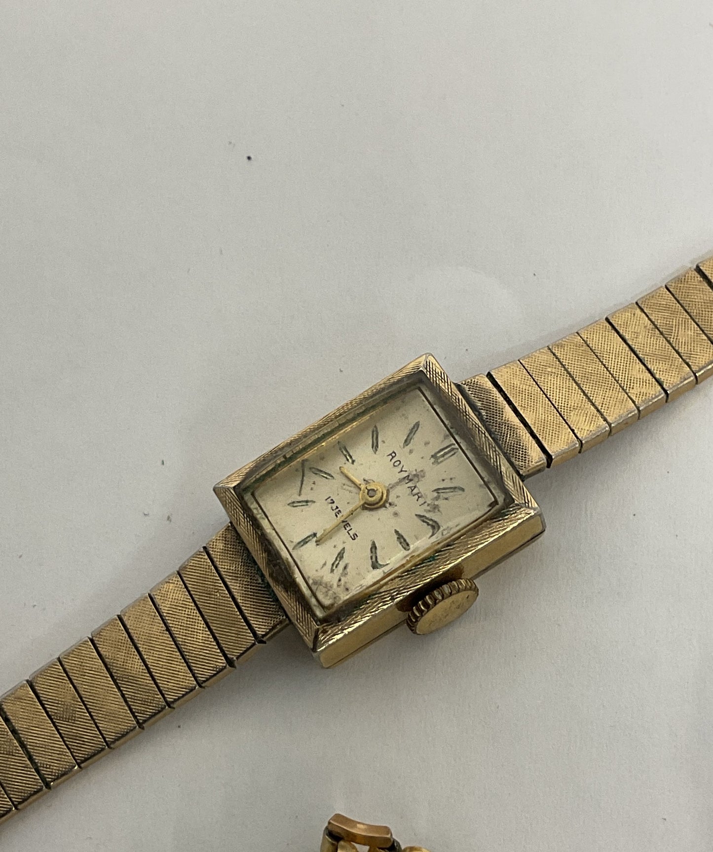 Lot 3 Vintage Watch BENRUS Wakmann Roymart Gold Plated