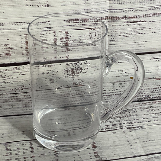 TIFFANY & CO. Crystal Beer Stein Mug Glass- 5.5"