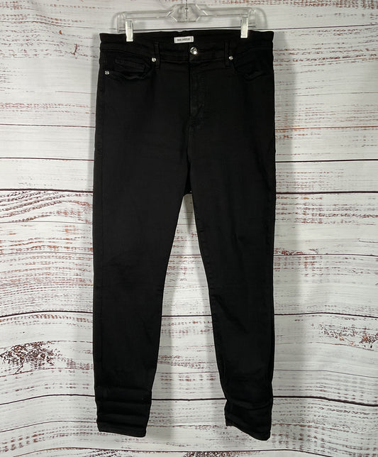Good American Denim Good Legs Skinny Jeans Black 18
