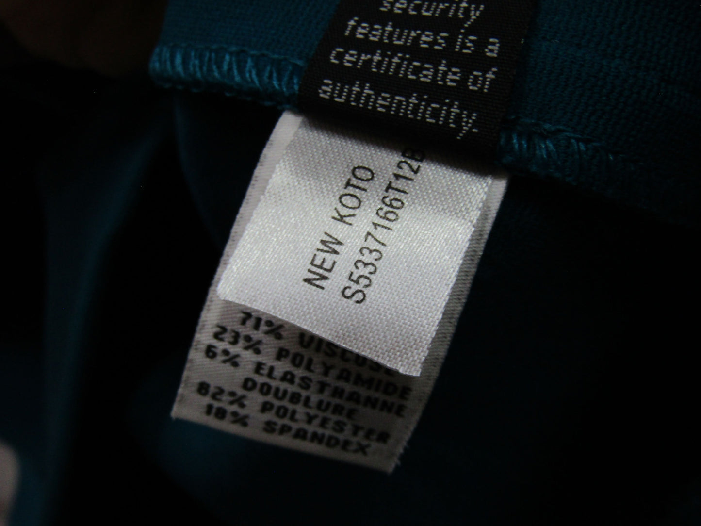 Diane Von Furstenberg Koto Women's Blue Pencil Skirt Size 14