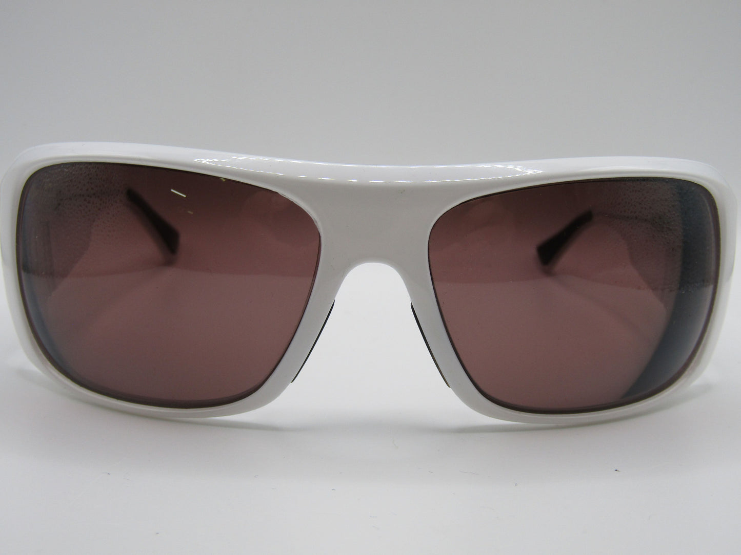 Maui Jim Five Caves White Sport Wrap Sunglasses Frame Made in Italy