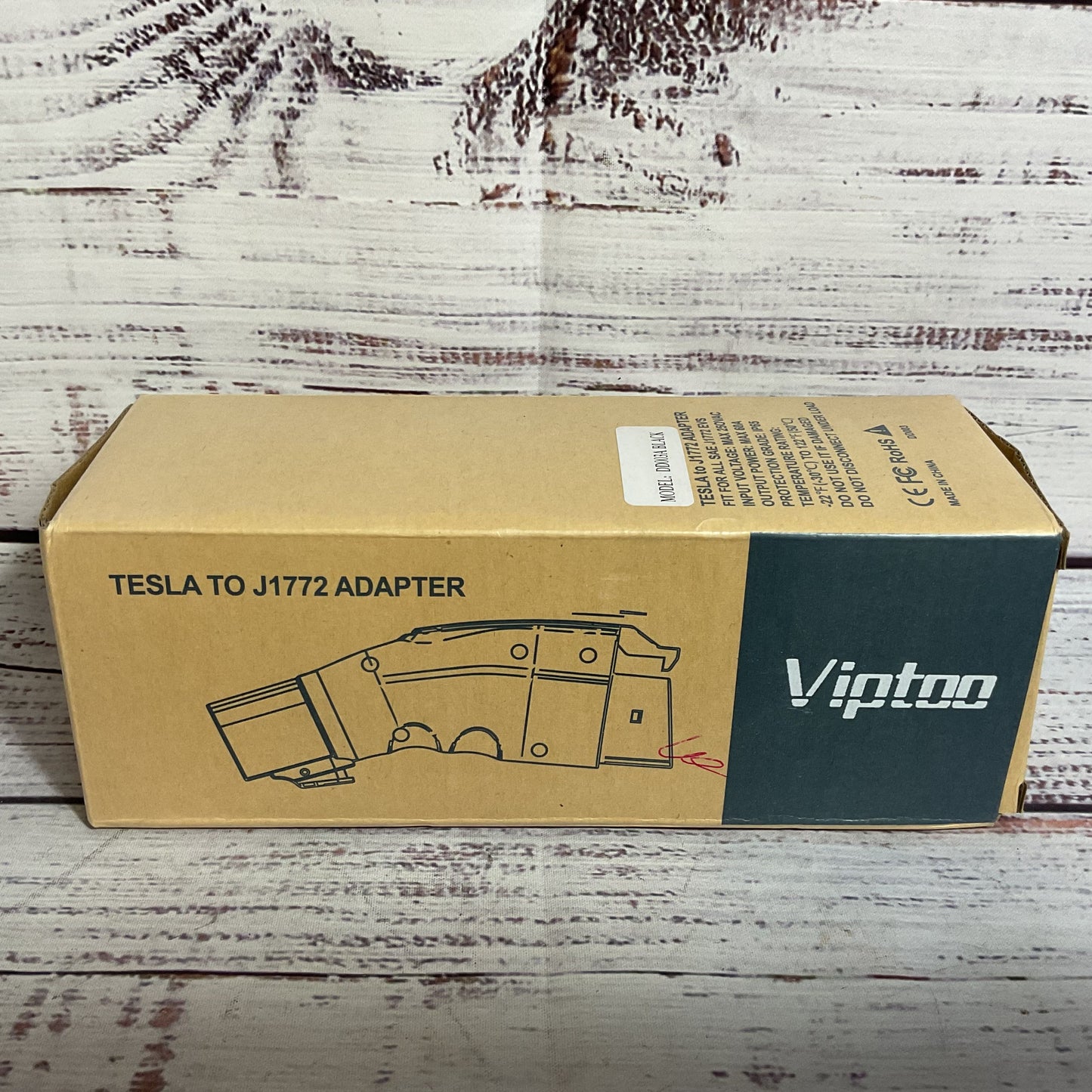 NEW VIPTOO X00469TBLL Tesla to J1772 Adapter