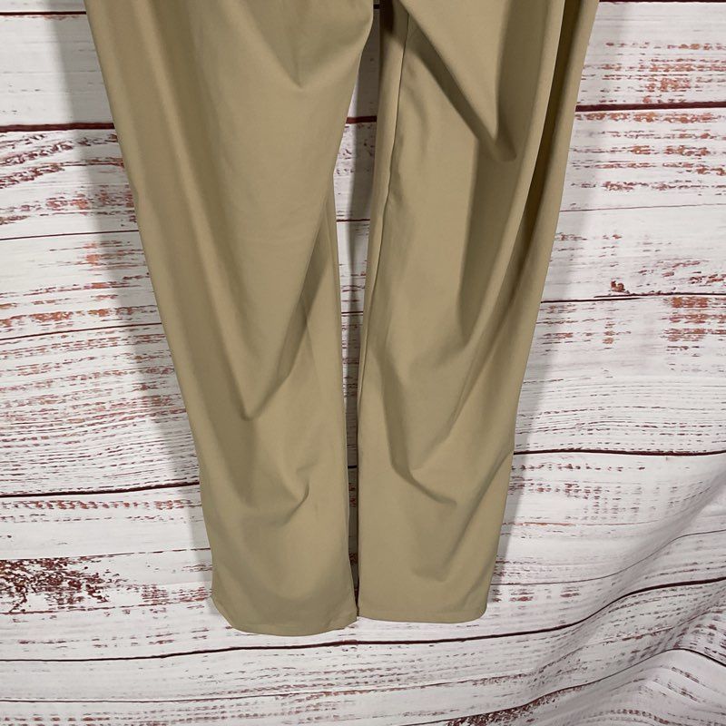 Johnnie-O Momentum Stretch Knit Performance Slacks Khaki Pants - Size 30x30