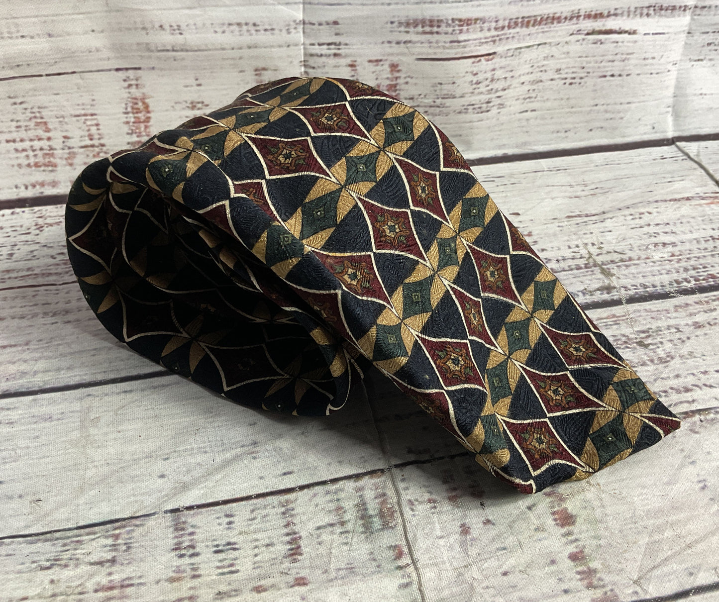 Bill Blass Lot of 4 Multicolor Ties OS