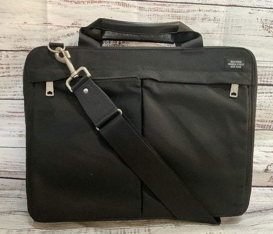 Jack Spade Nylon Laptop Bag Black
