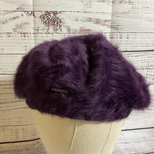 VTG. KANGOL 11" Purple Furgora Beret Hat