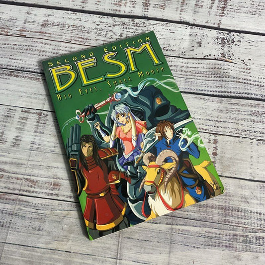 VTG. BESM Big Eyes, Small Mouth Second Edition Manga Rpg Guardians Of Order