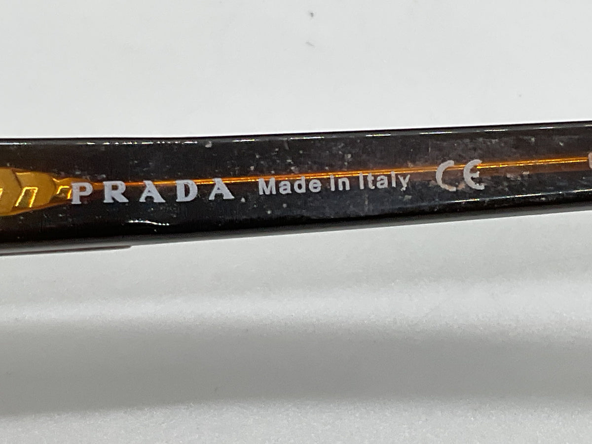 PRADA VPR601 Brown Tortoise Eyeglasses- 51[ ]18 135 (FRAMES ONLY)