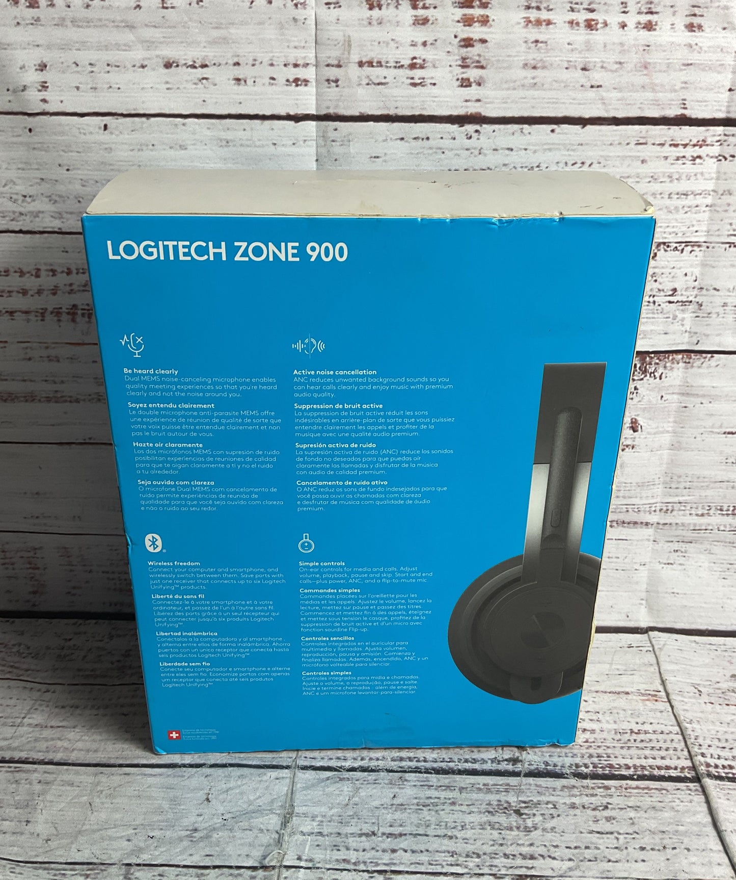 Logitech Zone 900 Wireless Headset Dark Gray