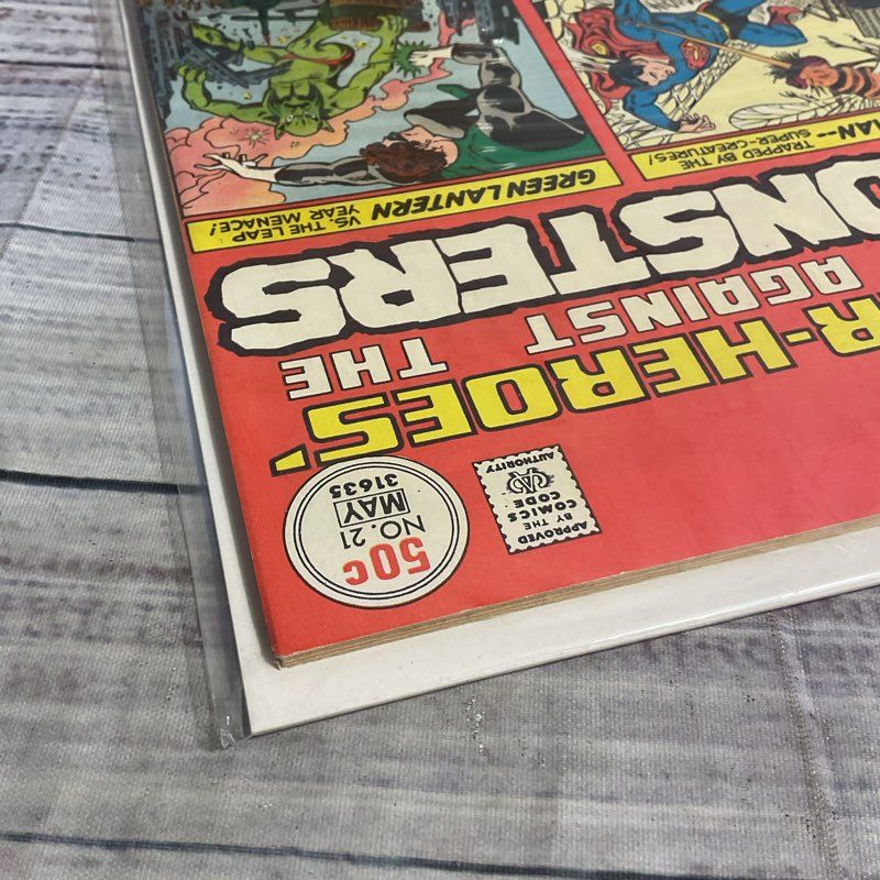 Vintage Dc Special No. 19&21 War Against The Giants/monsters Ungraded Comics