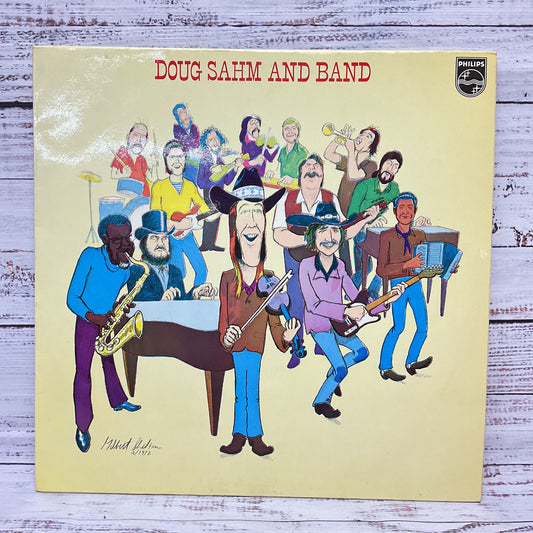 Doug Sahm And Band Philips 6305 180 German Press 1973 Stereo Vinyl Record