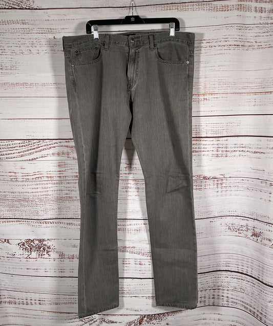 Spurr by Simon Spurr Straight Leg Jeans Gray 36