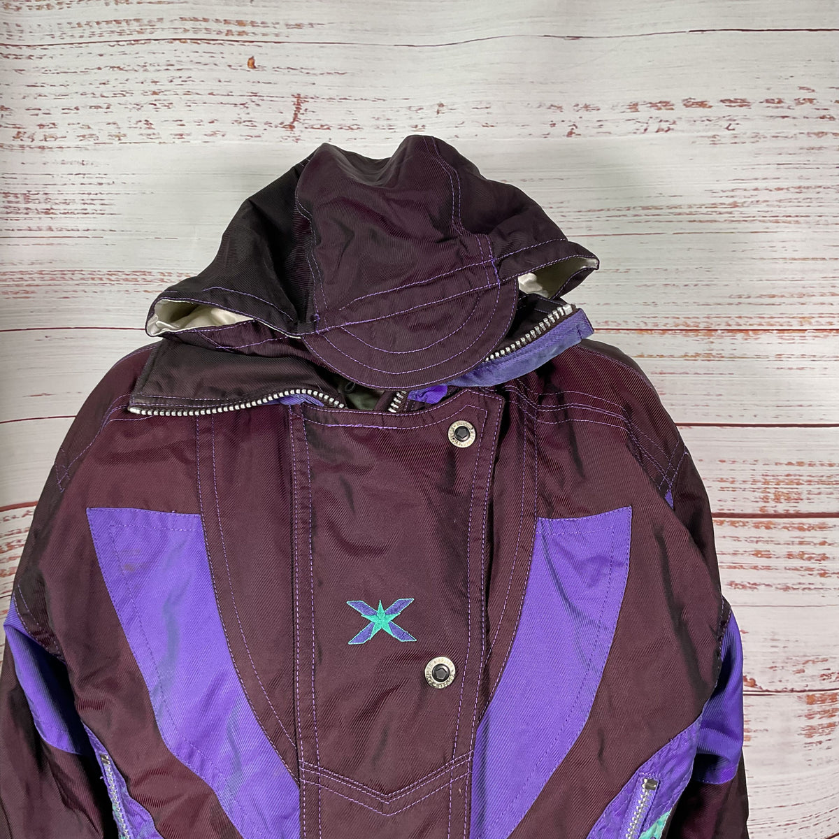 SPYDER Women's Burgundy/Purple Snow Ski Jacket- SZ 8