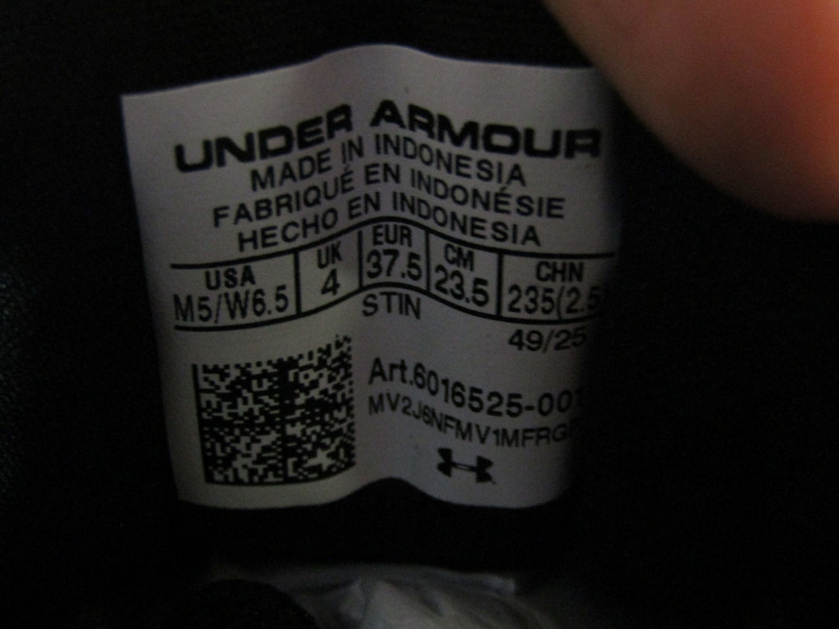 Under Armour x Dodge SRT Hellcat HB-LO Women's Black Low Top Sneakers Size 6.5