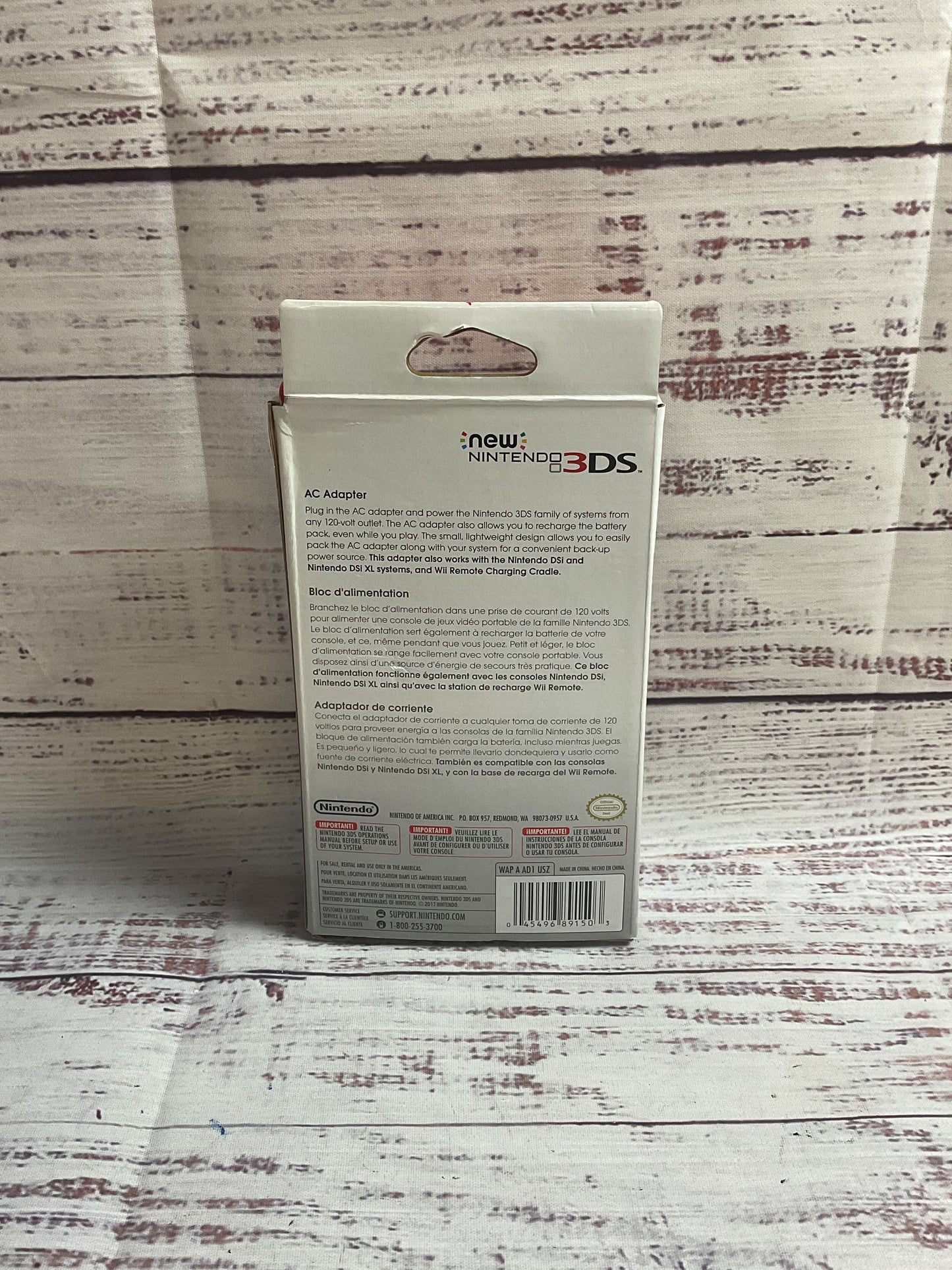 Nintendo AC Adapter for All 3DS Models