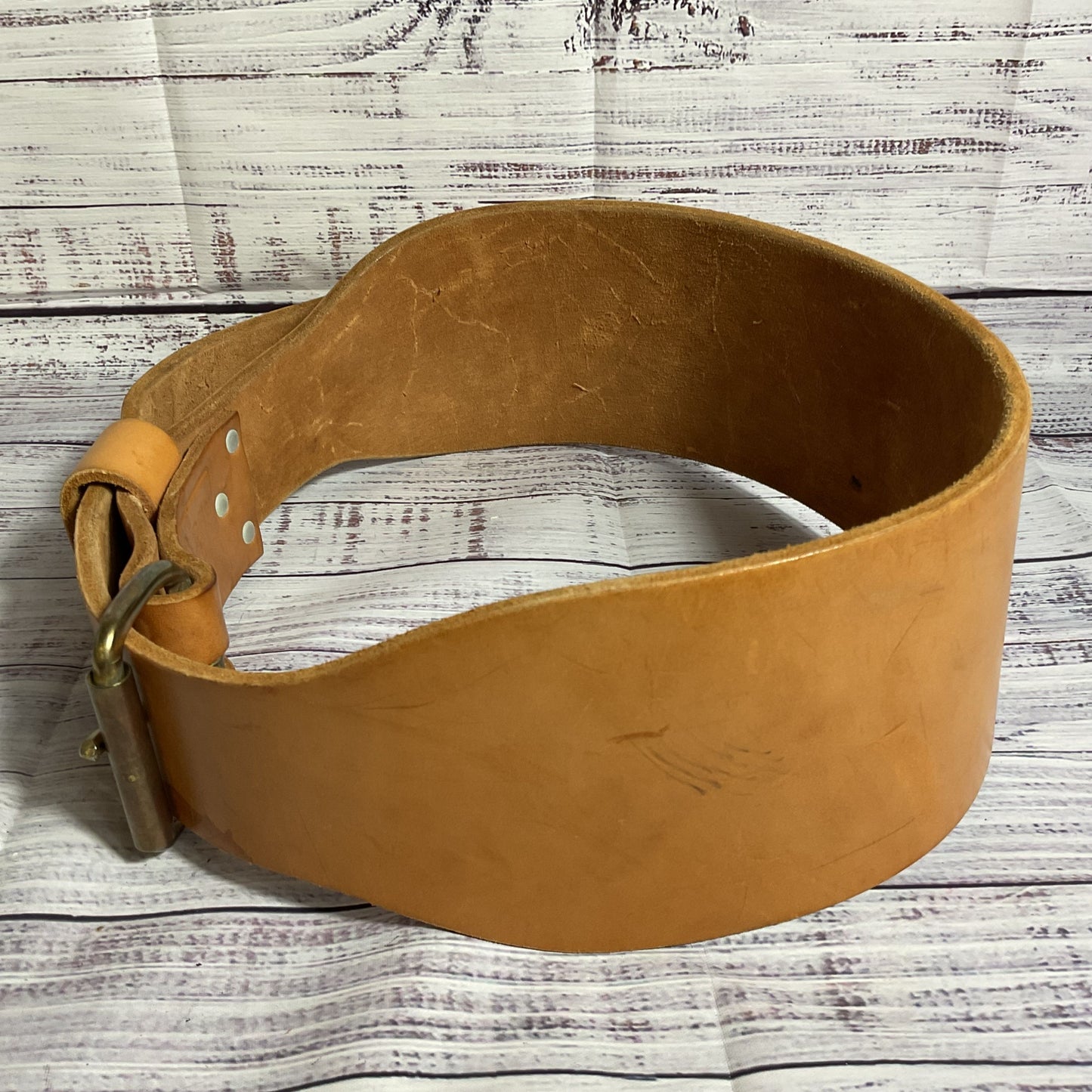 ALTUS Leather Weight Lifting Belt Large 34-42 Gym Training