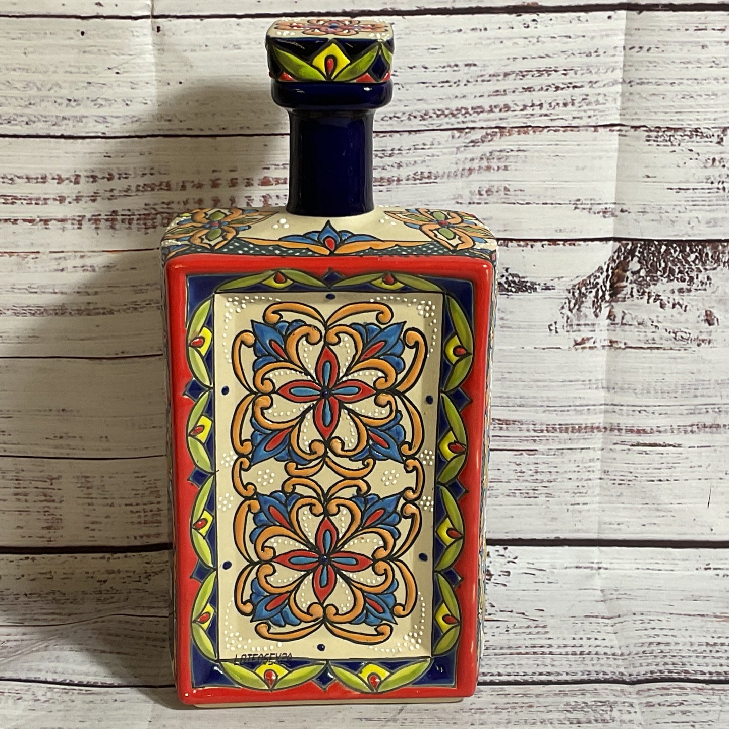 Dos Artes Reserva Especial Agave Anejo Ceramic Empty Bottle- 1 Liter