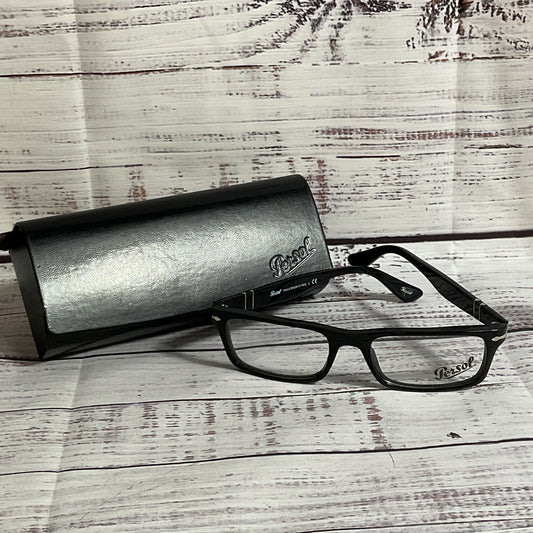 NWD PERSOL 3050/V 95 Unisex Black Eyeglasses w/ Case- 53[ ]18 140 (FRAMES ONLY)