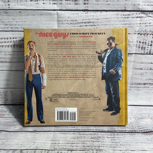 The Nice Guys: From Script To Screen Hardcover Rizzoli Collectible Book