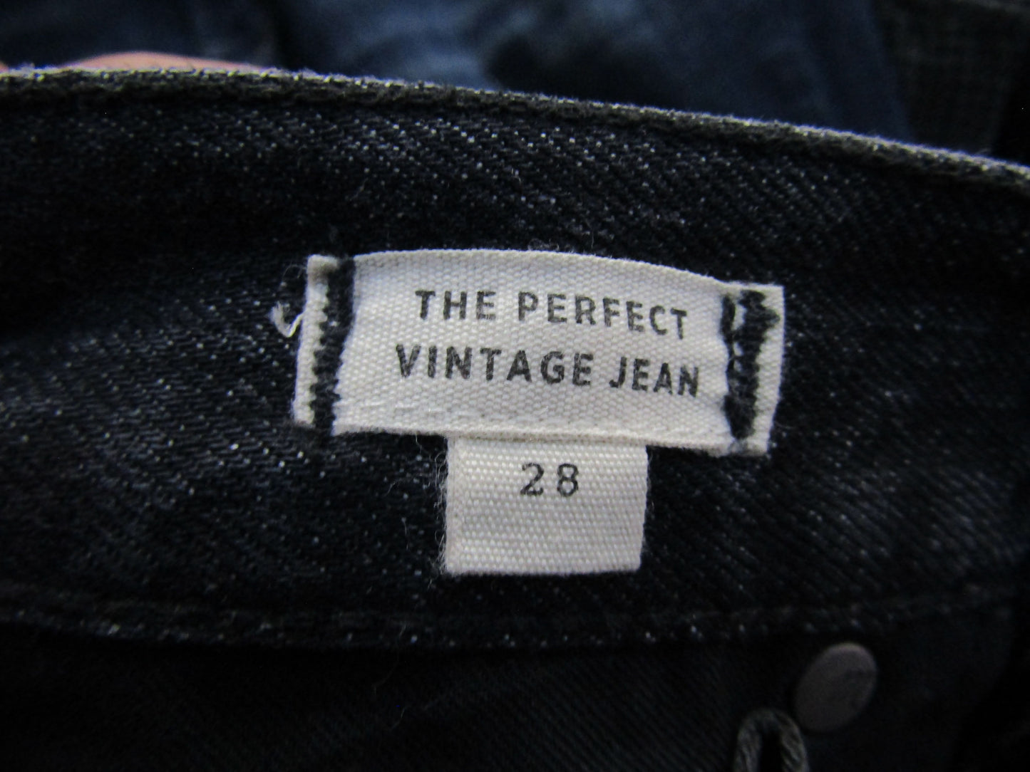Madewell The Perfect Vintage Roxstone Wash Denim Jeans Size 28