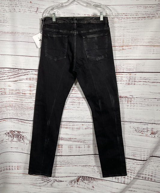 7 For All Mankind Denim Adrien Jeans Black Marble 32/32