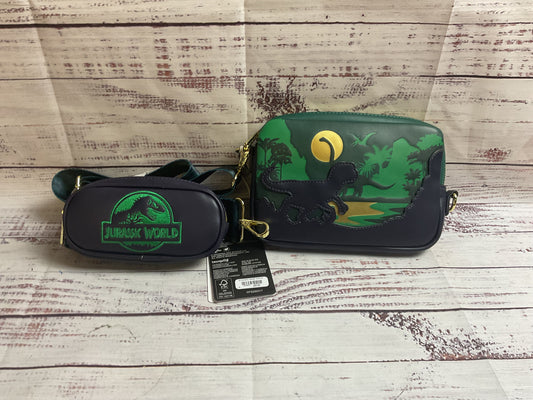 Loungefly Universal Jurassic World Sling Bag Nwt