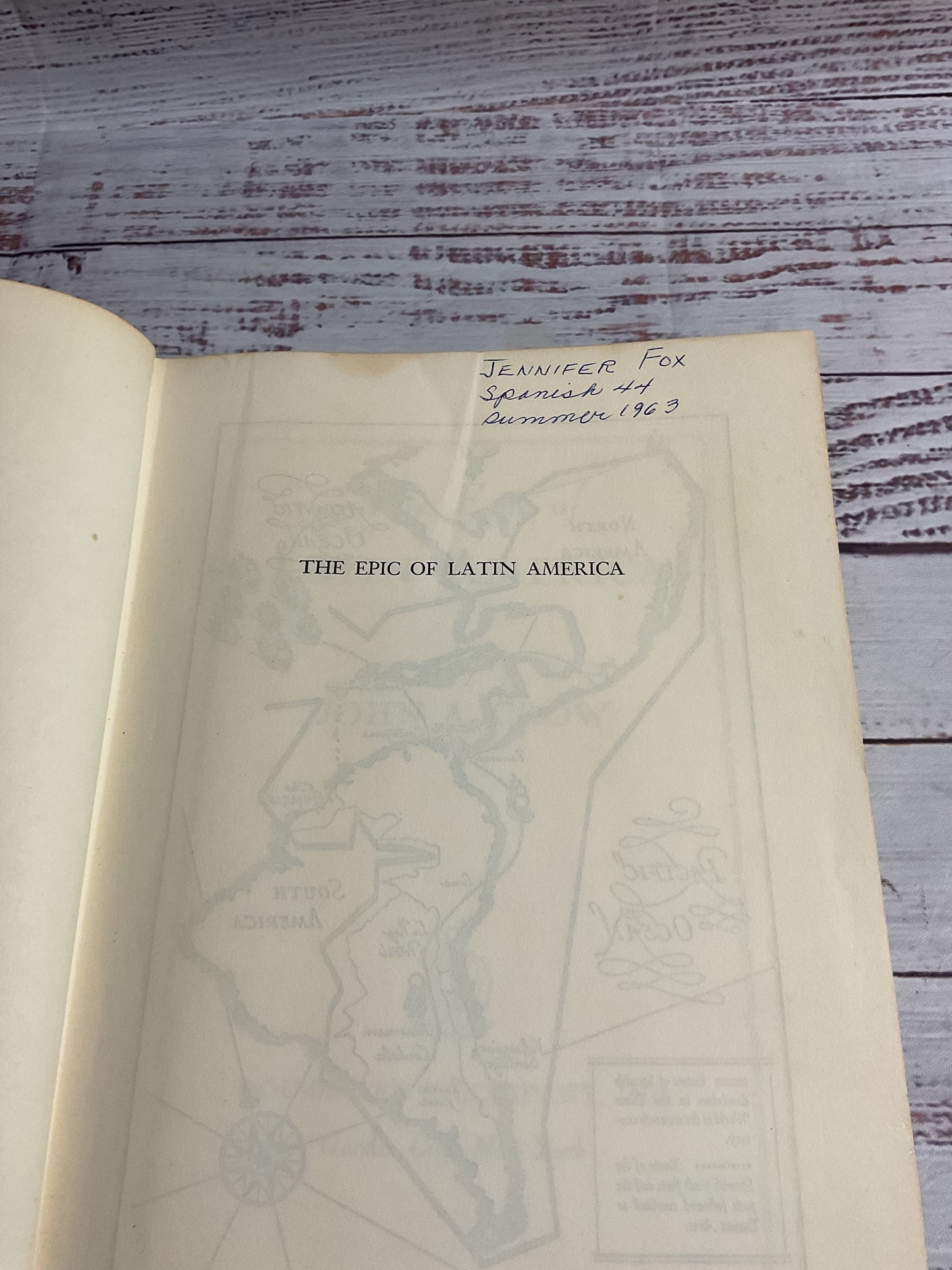 The Epic Of Latin America By John Crow Hardcover 1st Edition