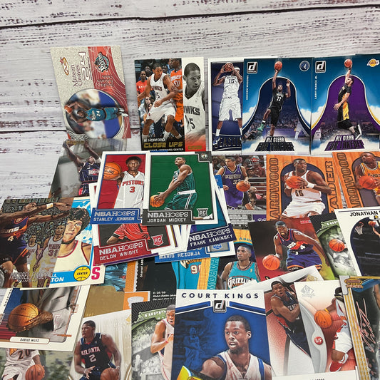 Panini Topps Upperdeck Fleer Basketball Metallic Holographic Trading Card 115pcs